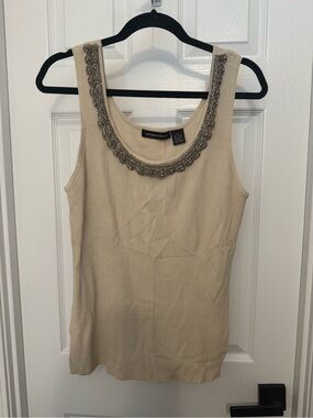 Margaret Frances Ribbed Knit Tank Top